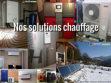 Nos solutions chauffage