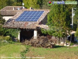9 kWc de photovoltaïque entre Lavelanet et Bélesta