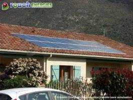 Photovoltaïque installé à Ferrières-sur-Ariège, près de Foix