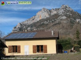 3 kWc de photovoltaïque installés à Luzenac en Ariège