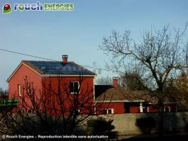 3 kWc de photovoltaïque installés à Rieux-de-Pelleport en Ariège