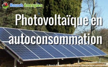 Photovoltaïque pour l'autoconsommation