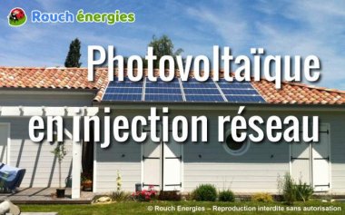 Photovoltaïque en injection réseau
