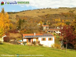 Chauffe-eau solaire et photovoltaïque au Mas d'Azil, Ariège