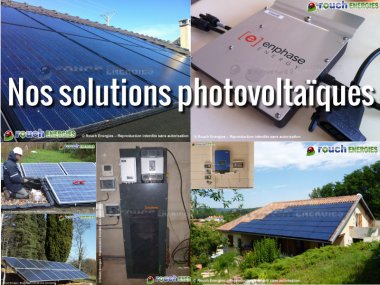 Nos solutions photovoltaïques