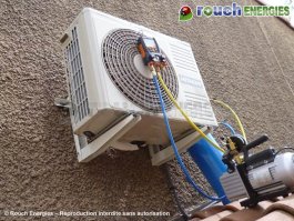 Mise en service climatisation réversible à Pamiers en Ariège