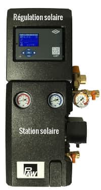 Station solaire sous coque isolante, PAW