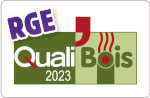 logo Qualibois 2023 RGE Reconnu Garant de l'Environnement