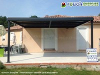 Photovoltaïque en surplus sur pergola solaire