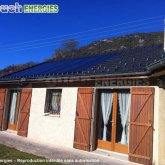 Photovoltaïque installé à Unac, Haute-Ariège