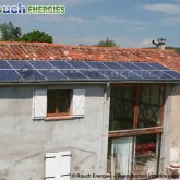 3 kWc de solaire photovoltaïque installés près de Pamiers, Ariège