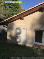 PAC air-eau, installée près de Foix