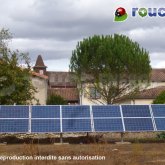 Photovoltaïque sur châssis en vente du surplus à Varilhes