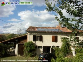 Photovoltaïque installé au Fossat, en Ariège