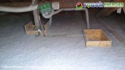 Isolation du toit en ouate de cellulose à Pamiers en Ariège