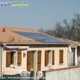 Photovoltaïque installé à Saverdun en Ariège