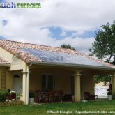 Photovoltaïque réalisé près de Foix, Ariège
