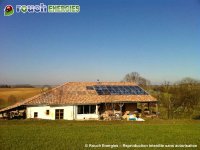 Photovoltaïque : 9 kWc près de Cadours, en Haute-Garonne