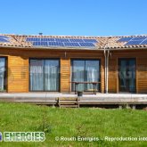 6kWc de photovoltaïque en 3 pans installés près de Pamiers (Ariège)