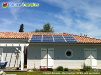 Photovoltaïque installé près des Pujols, en Ariège
