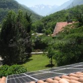Photovoltaïque installé dans la vallée d'Auzat-Vicdessos, Ariège