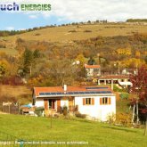 Photovoltaïque et chauffe-eau solaire installés au Mas d'Azil, Ariège