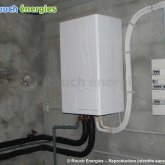 Pompe à chaleur air-eau installée près de Luzenac, en Ariège