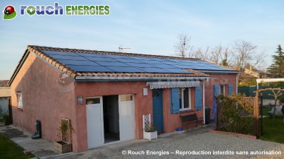 Photovoltaïque : 7 kWc installés à La Tour du Crieu, en Ariège