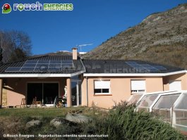 3 kWc en 2 parties installés à Vicdessos en Ariège