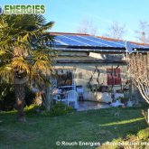 Photovoltaïque installé à Esplas en Ariège