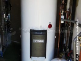 Chauffe-eau thermodynamique Yutampo de Hitachi à Loubières