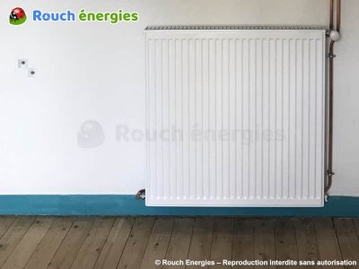 Réseau de radiateurs réalisé à Tarascon-sur-Ariège