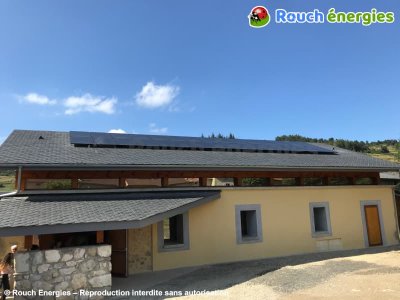 Photovoltaïque sur la nouvelle salle socio-culturelle&nbsp;de Camurac
