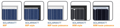 Gamme des modules bi-verre Solarwatt