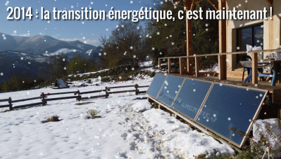Chauffage solaire près de Foix en Ariège