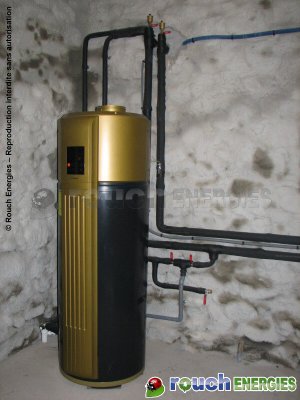 Chauffe-eau thermodynamique Coolwex, installé près de Luzenac en Ariège