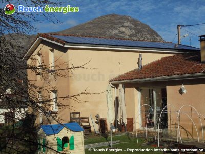 Bi-verre Solarwatt à Niaux, en Ariège