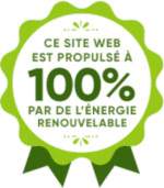 Site hébergé par les centres de données verts de IONOS, alimentés exclusivement en énergie renouvelable