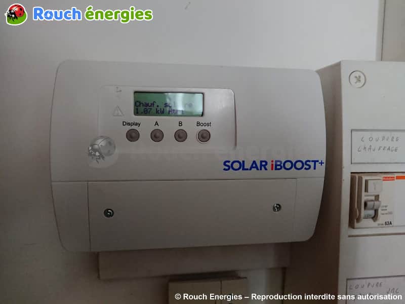 Routeur solaire Solar Iboost+ l'eau chaude presque gratuite