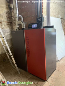 Chaudière à granulés Hargassner et CESI à Saverdun