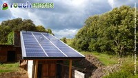 9 kWc de photovoltaïque sur une écurie près de Couiza