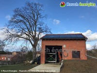 Photovoltaïque biverre Solarwatt à Coussa (Ariège)